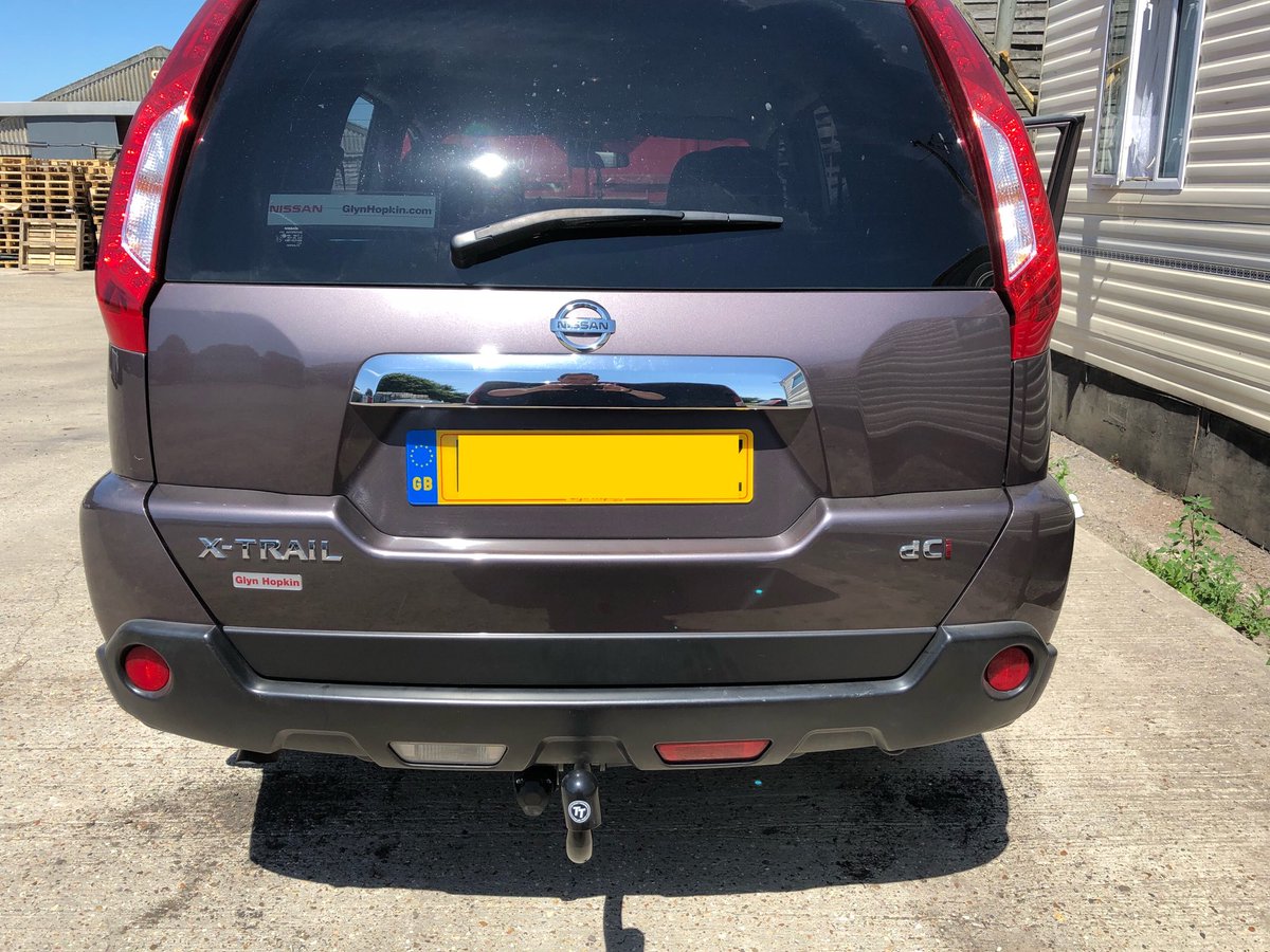 StarmoAuto's tweet photo. 2010 Nissan X-Trail in for a ⁦@TowTrustTowbars⁩ fixed swan neck towbar with 13 pin electrics. https://t.co/4VK1B9inrU