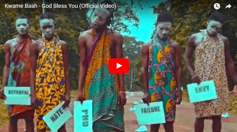 Kwame Baah – God Bless You (Music Video) loudsoundgh.com/2018/08/kwame-…
