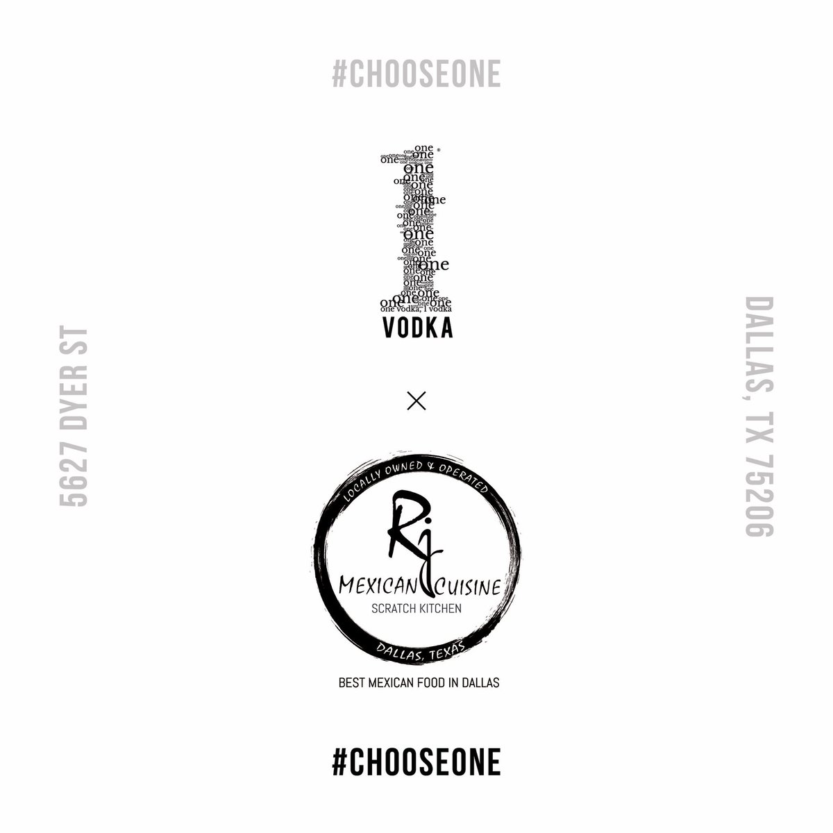 one_vodka's tweet photo. Choose RJ’s for some fine Mexican cuisine! One Vodka is officially in the house! Let the fiesta begin! https://t.co/LwGhm2AU7m