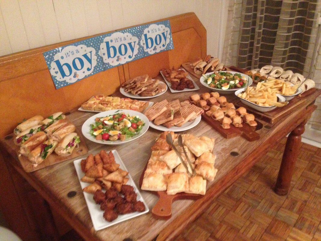 #genderparty #babyboy #partyfood #babyshower #family #salad