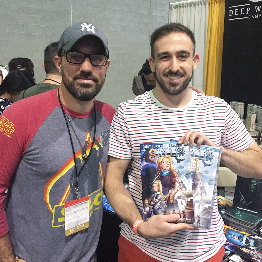 kyleP_Art's tweet photo. Finally got to see my first full comic in print, and even sign some copies for fans 😁 So stoked I got to attend the Boston Fan Expo yesterday, buy some awesome art prints, and spend some time at the Charon Comics/Source Point Press booth 👍🏼#charoncomics #bostonfanexpo #skylin https://t.co/U37DrXrXJz