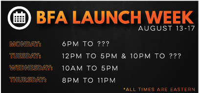 PunchedPlays's tweet photo. Only one more day until #BattleForAzeroth launches!!! I will be streaming on @twitch at https://t.co/gHlFezVWeK at these times during the next few days! Leveling Vengeance DH first! #ForTheHorde https://t.co/lIr4VI06kg