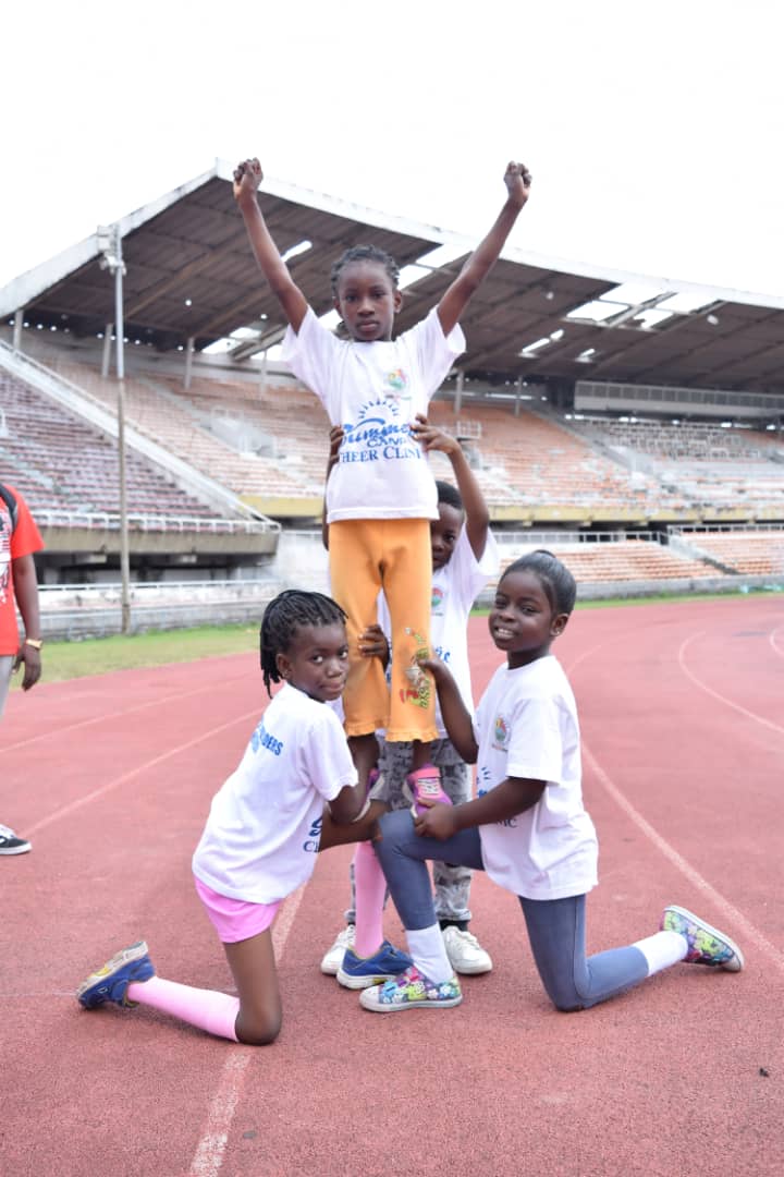 Lagoscheernig's tweet image. Hey.... They are coming up strong. The future champions.future is bright #nigeria #cheer #supportcheer #cheerleaders #tiny #summercamp @NaomiCampbell @DONJAZZY @GenevieveNnaji1 @ebuka_akara @Ebuka @yabaleftonline @VictorMoses @GossipMillNaija @ICUcheer