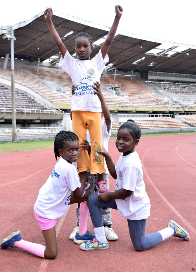 Lagoscheernig's tweet image. Hey.... They are coming up strong. The future champions.future is bright #nigeria #cheer #supportcheer #cheerleaders #tiny #summercamp @NaomiCampbell @DONJAZZY @GenevieveNnaji1 @ebuka_akara @Ebuka @yabaleftonline @VictorMoses @GossipMillNaija @ICUcheer