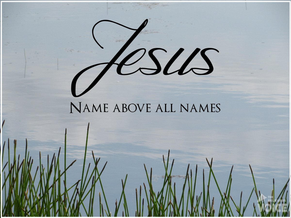 TBV_Post's tweet photo. Jesus... Name above every name.
No other King, is He alone.
Forever He is God!
Hallelujah!

#NameAboveAll https://t.co/eu4QnCc5pJ