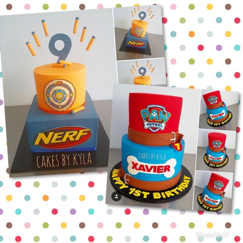 EdibleSupplies's tweet photo. Two fabulously fun & vibrant cakes from @cakesbykyla. Kyla gets good use from her edible printer, often incorporating edible images into her beautiful designs.
Imagine. Print. Create.
#edibleimages #edibleimagesupplies #nerfcake #pawpatrolcake #ediblecaketoppers #edibleink https://t.co/AZi0IRfmmM