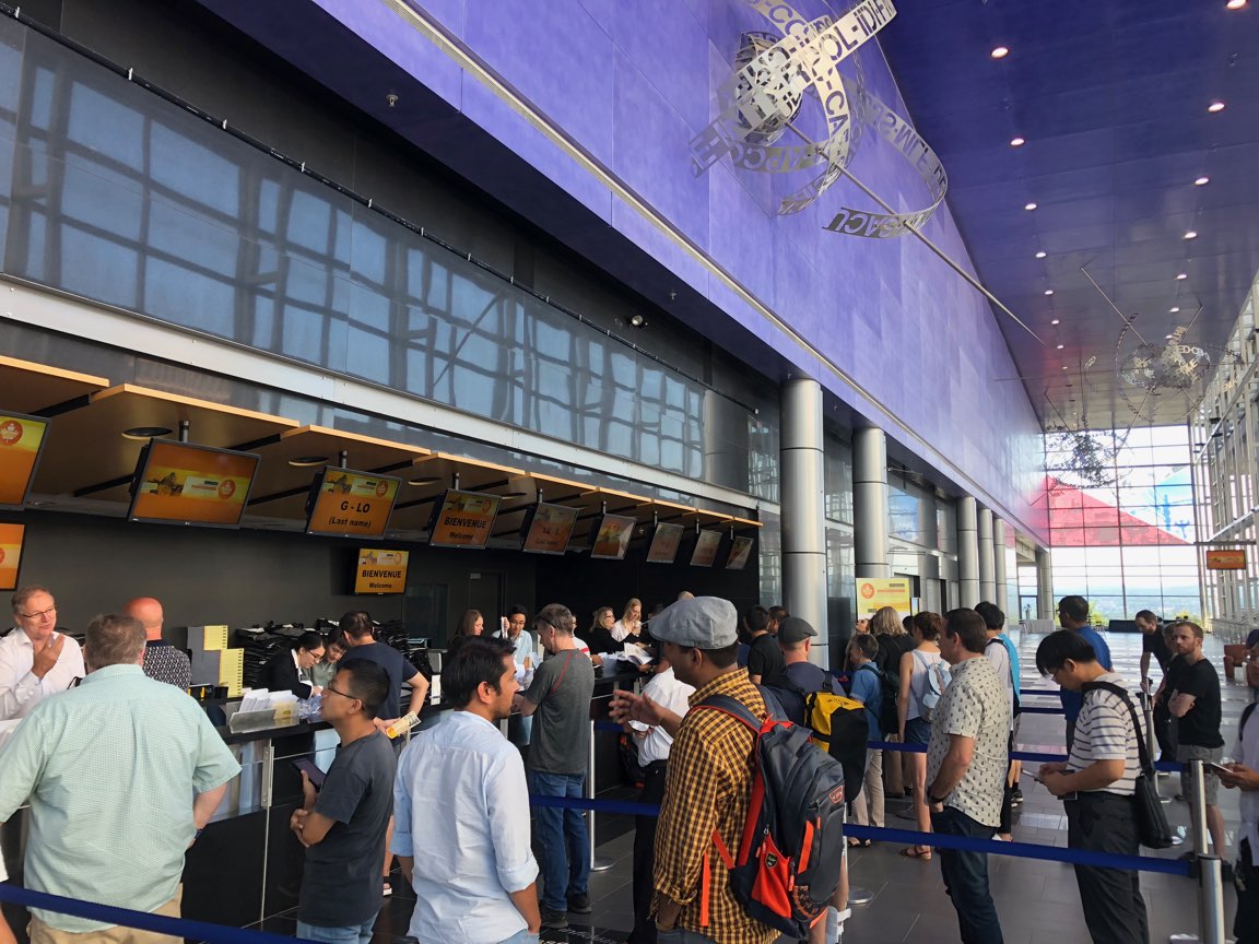 ISC_2018's tweet image. #ISC2018 is open!!