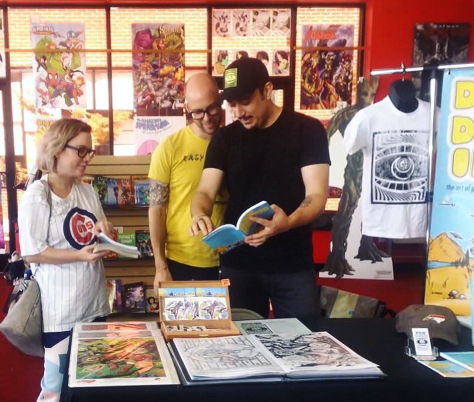 thegeorgehage's tweet photo. Thank you to @arkhamcomix1 for having me out to share my art and to the great people I met!! And thankful for awesomely talented and supportive friends. Yβall rule.
ππ½ βπΌ
#hageart #art #bookstagram #book #comics #drawing #draw #illustration #arkhamcomix #apparel https://t.co/YR5M7MXjXp