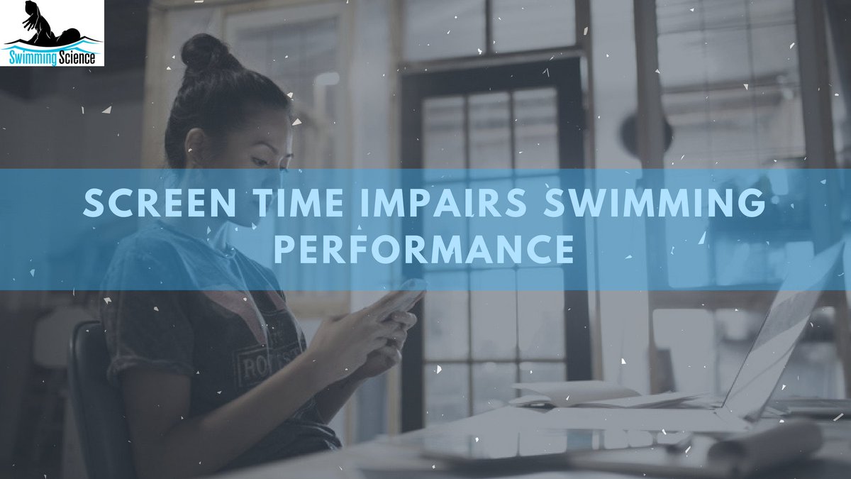 Screen Time Impairs Swimming Performance! Who would have thought?! 
buff.ly/2qxIRkC
#Swimming #Performance #Training #Getoffyourphone