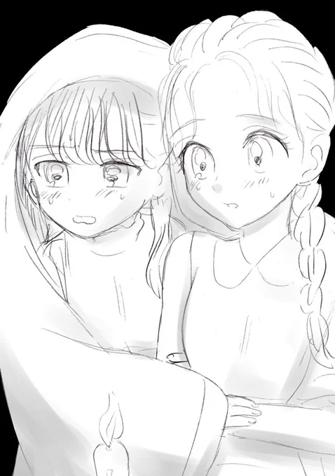 8月13日は #怪談の日 #百合で紹介する毎日の記念日 #創作百合 