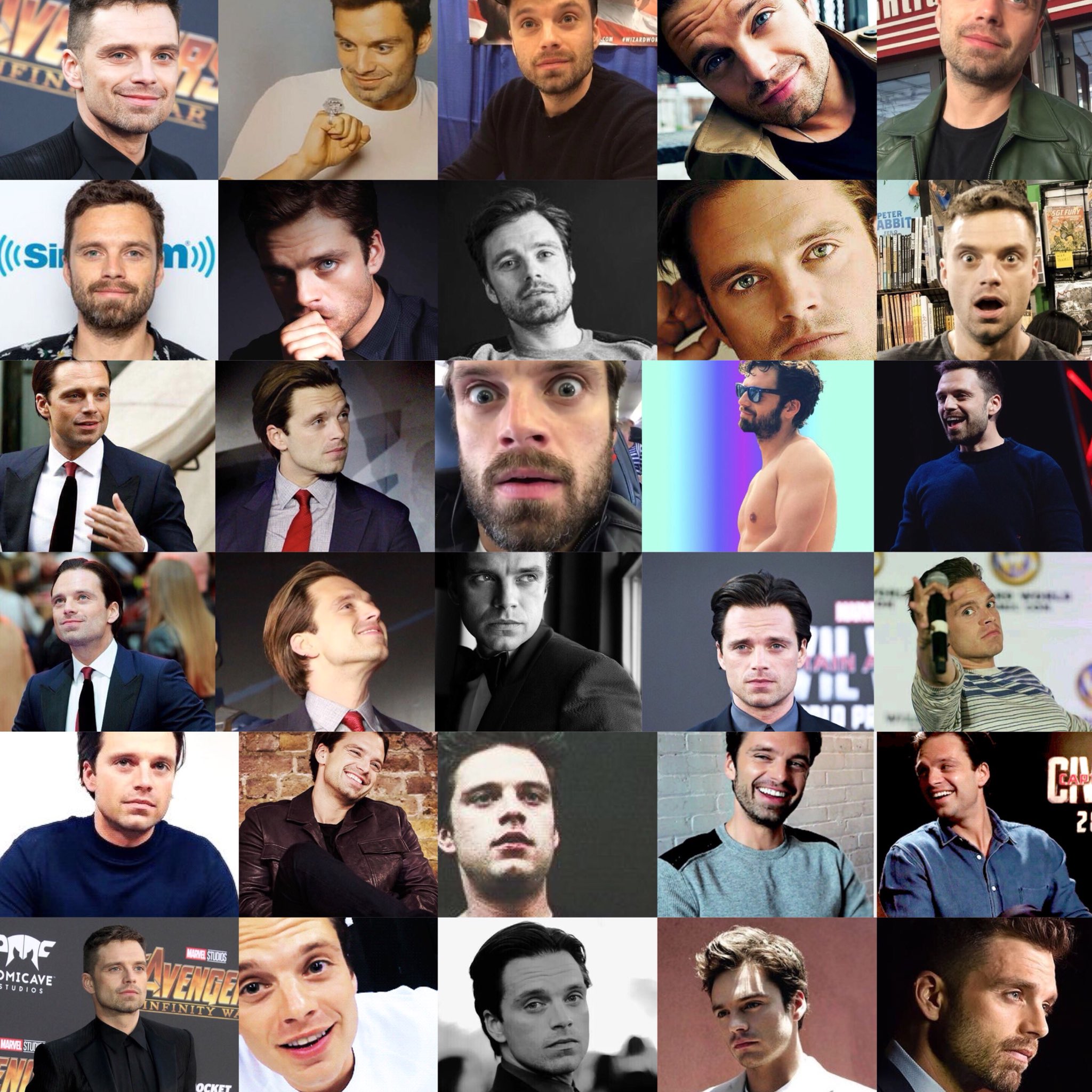 Happy Birthday, Sebastian Stan!    This man deserves all the happiness in this world! 