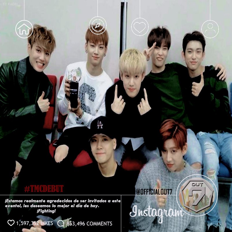 OfficialOUT7's tweet image. ㅤ﹙· Comᥱ ᥲnd gᥱt ıt!, OUT7!. | 12.O8.18.

¡Hemos llegado algo tarde!, pero honestamente agradecemos la invitación que nos dieron éstos talentosos chicos, deseamos lo mejor para ellos.

                  ¡Fighting!

#TMCDebut