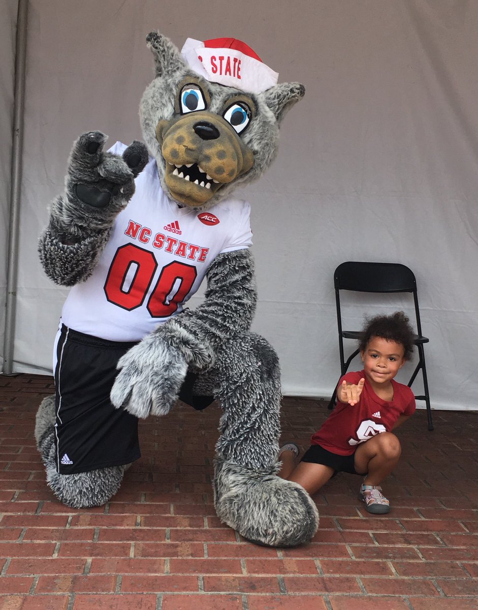 Annual Meet the Pack picture with Mr. Wuf... this kid is ready for Season 3!!