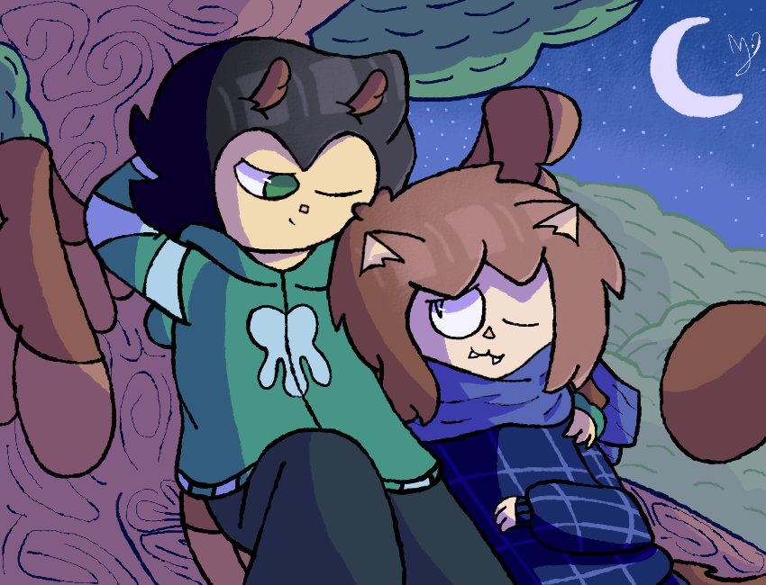 DrowsyDregon's tweet photo. i’ve been tryna figure out a more effective coloring technique for nighttime pics, n i think this works well
ll #artistsontwitter #mlm #bxb #ocxoc #oc #originalcharacter #animalwitch #catwitch #owlwitch ll https://t.co/qfUeXYtGXM