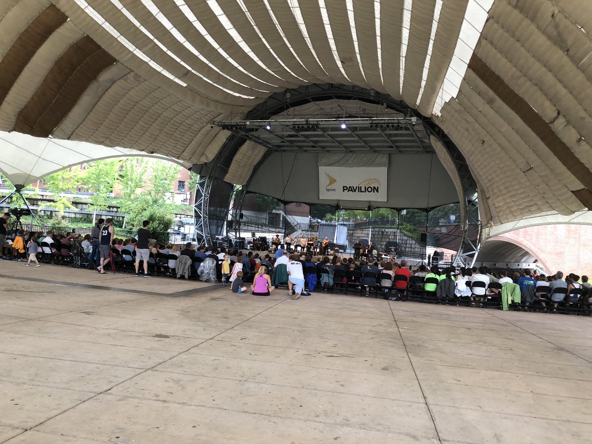 HenryGraff's tweet image. NOW: Packed housed at the Sprint Pavilion for “Better Together” ceremony.