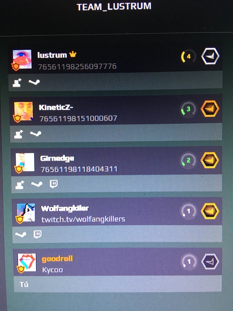 GoodR0ll's tweet photo. @Wolfangkillers  enga que amos a ganar https://t.co/wMBj11jSUn