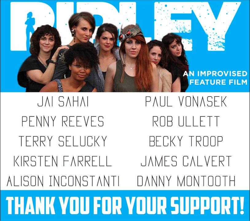 THANK YOU #RIPLEYFILM SUPPORTERS! Because of you, we're on the road to making this dream a reality. Please continue to spread the word! 🙌🙏😘💗 seedandspark.com/fund/ripley