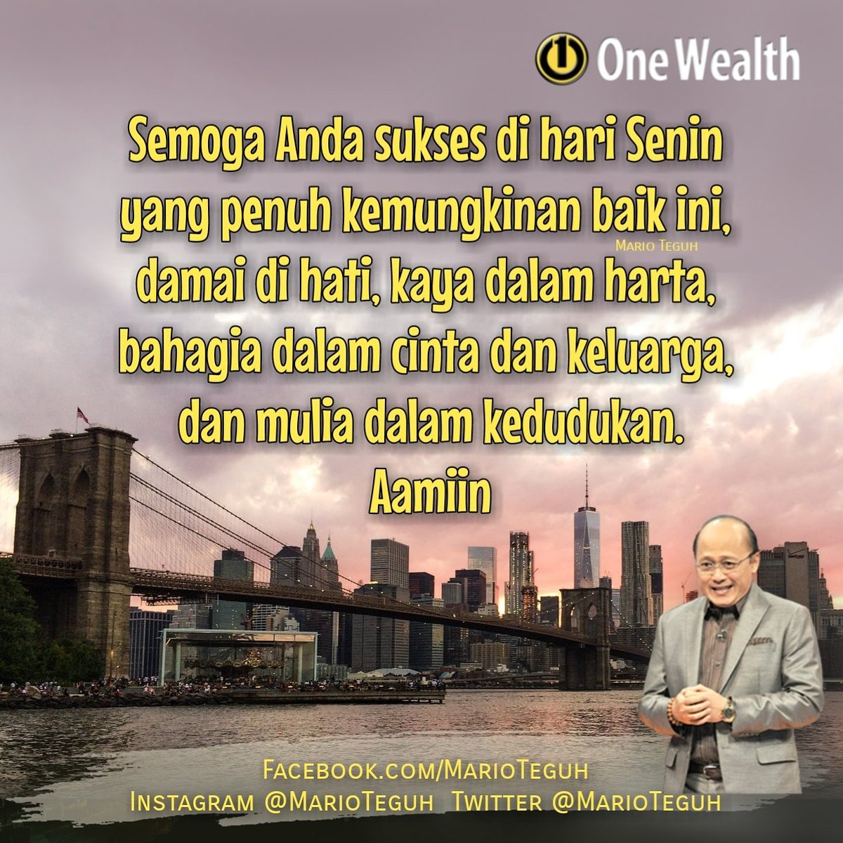 Mario Teguh Marioteguh Twitter