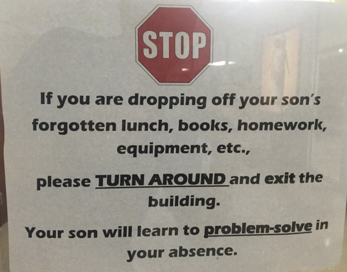 TheChadColby's tweet image. Do you agree or not?   I knew growing up, there was no reason to call home from school unless I was hurt.  Forgetting something was my problem, lol.