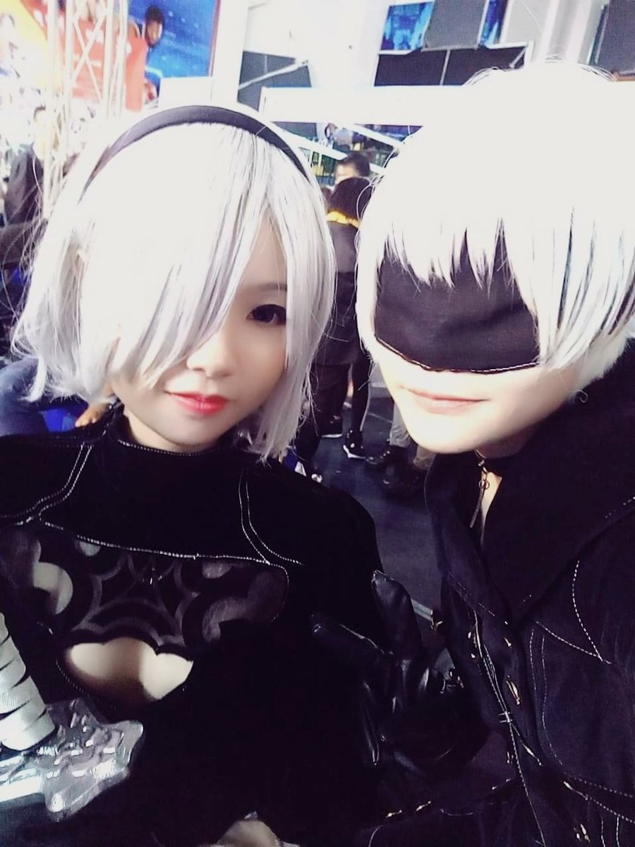 rul_rulia's tweet photo. Xong 2 ngày fes tại gian hàng Sony👌👌👌 quay dìa làm đồ khách với làm bài tiếp 💪💪💪
#touchfes #NieRAutomata #9s #2b #Persona5 #FutabaSakura https://t.co/bzq1fK4a5t