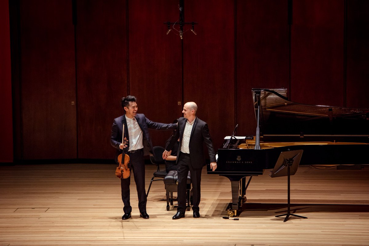 Saturday night was something special ✨A huge, hometown crowd came out to see <a href="/raychenviolin/">Ray Chen</a> and <a href="/julienquentin/">Julien Quentin</a> as they dazzled us once again. What was your highlight of the evening? 📸: Alex Jamieson