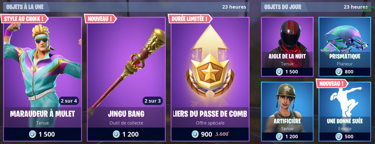 Fortnite Mafia On Twitter Boutique 13 Aout 2018 Fortnite - 