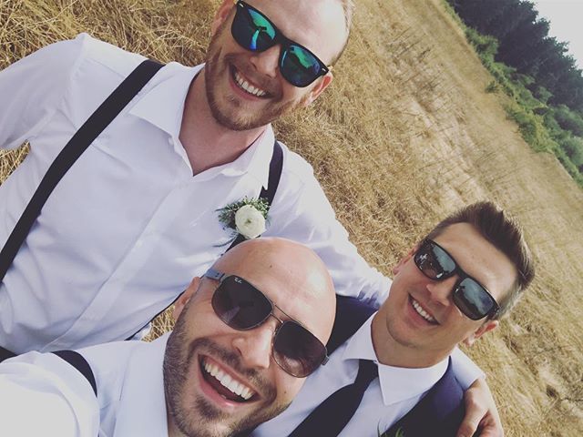 CurtWasylow's tweet photo. Just a few studs for ya!

#wedding #vancouverisland #love #laugh #smile #selfie https://t.co/sC55IPxJmy https://t.co/bzCVk4Gwjc