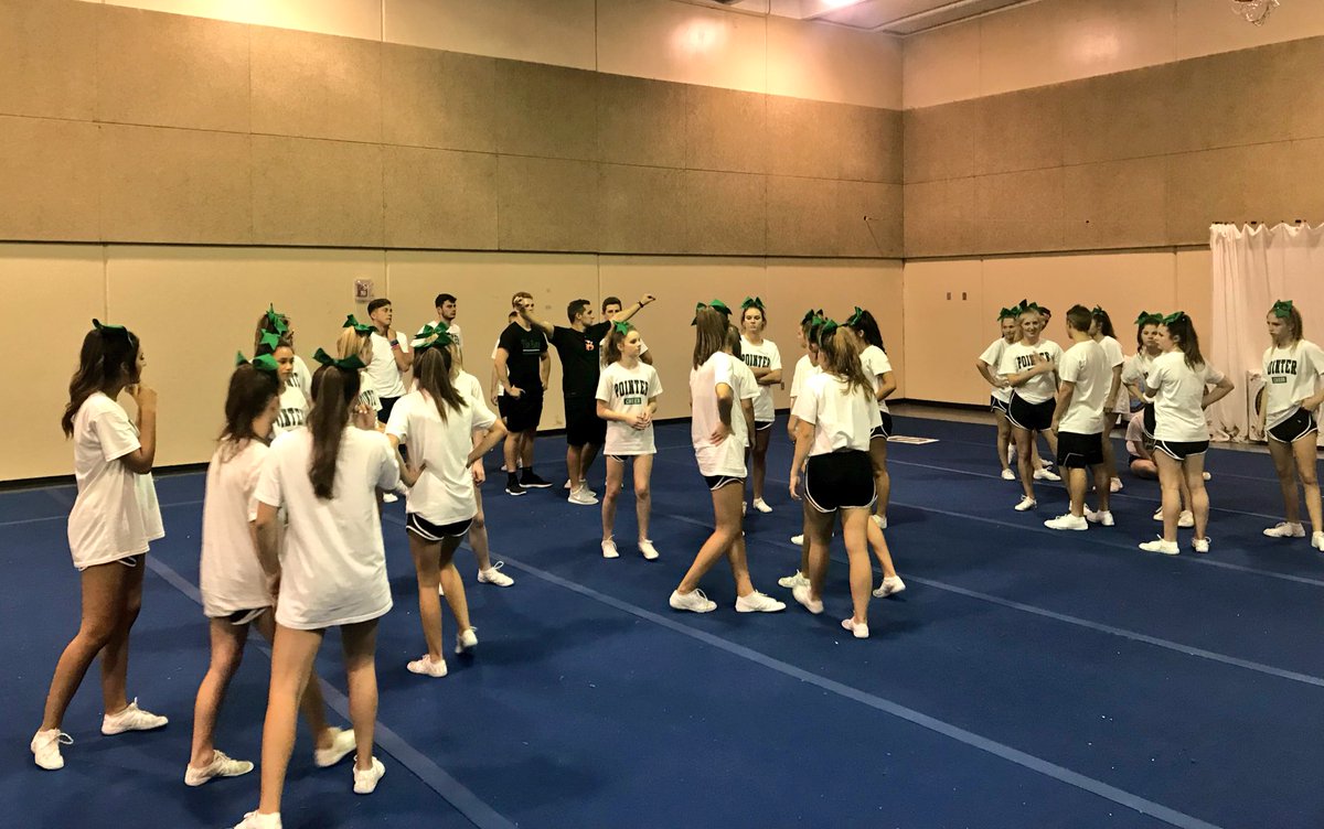 PointerCheer's tweet image. Two awesome days of choreography with the best! Excited for a great year. #VBHSCheer
