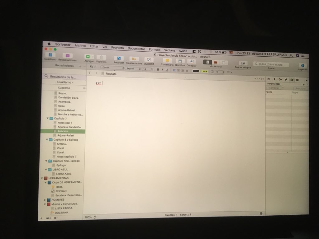 I’m been writing a novel for almost 5 years...