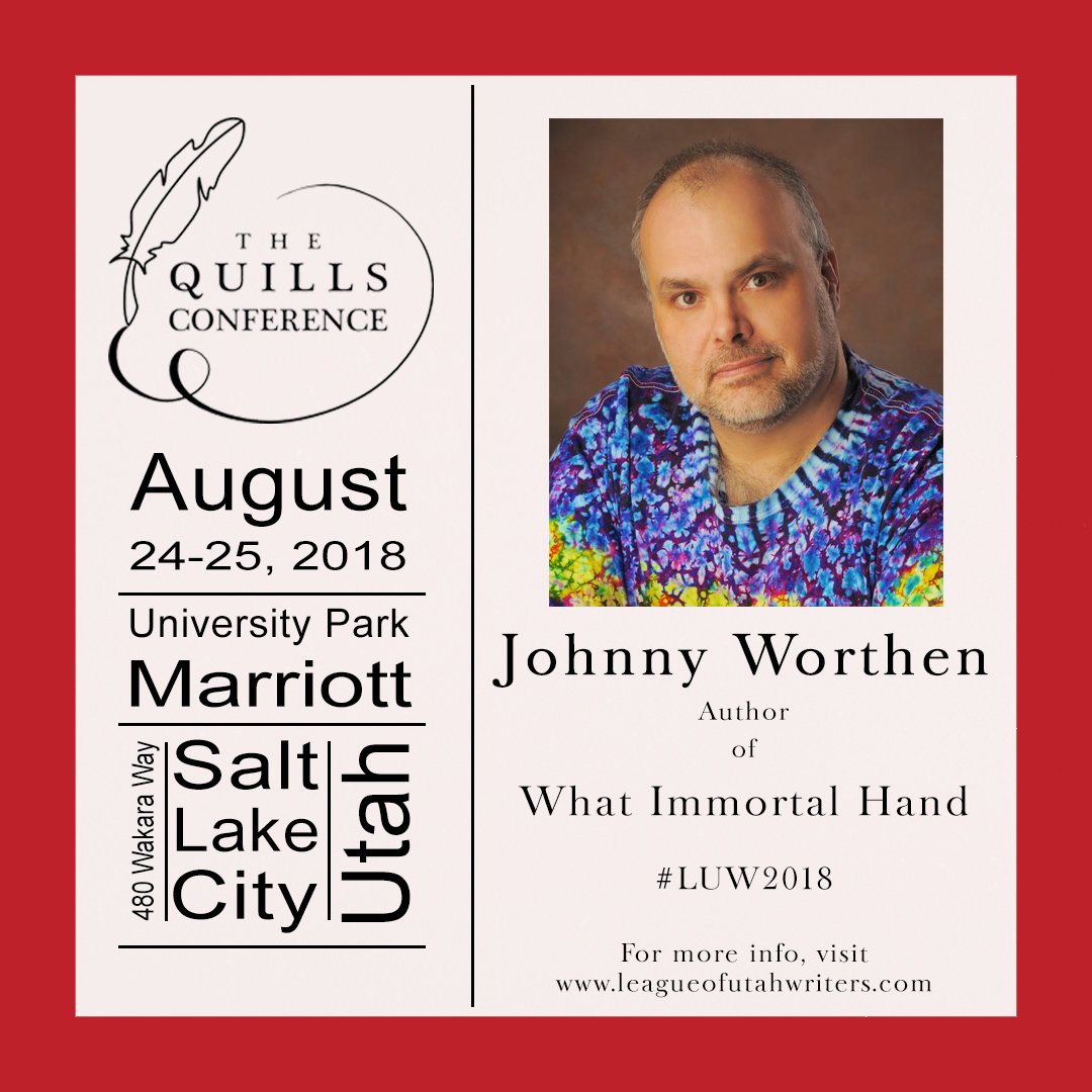 JohnnyWorthen's tweet photo. Quills coming up. Going to be so great! #LUW2018 https://t.co/pcR2dDFYRK