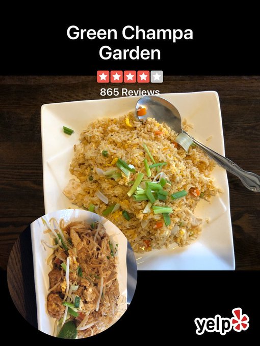 Yummmmmminessss after mission peak hike! Xoxo (@ Green Champa Garden) #Yelp #Yelfie https://t.co/ZPPl6Ic331<a href="/tag/yelp"class="tags"><span>#yelp</span></a><a href="/tag/yelfie"class="tags"><span>#yelfie</span></a>