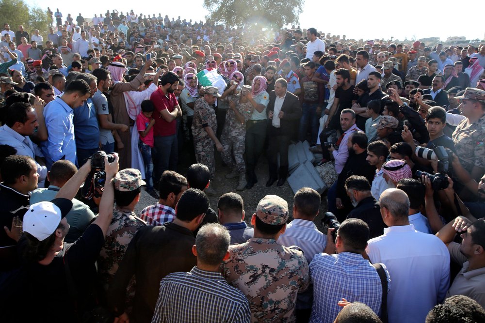 arabnews's tweet photo. #KingAbdullah says #terrorist's "cowardly criminal act" will make #Jordanians stronger https://t.co/wU9HmJFMff #SaltAttack #terrorism https://t.co/XSX1hF8wtt