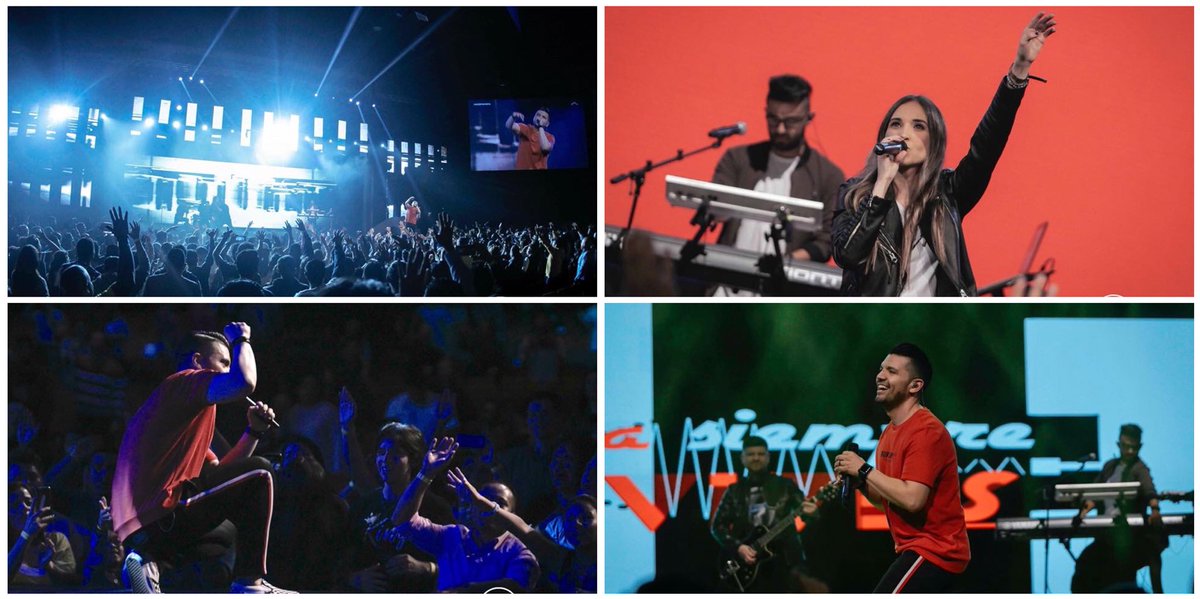 Impresionantes noches de FE en #ensancha contentos y honrados de haber sido parte junto con mi esposa y la banda. 
#ensancha2018 #casadedios #guatemala