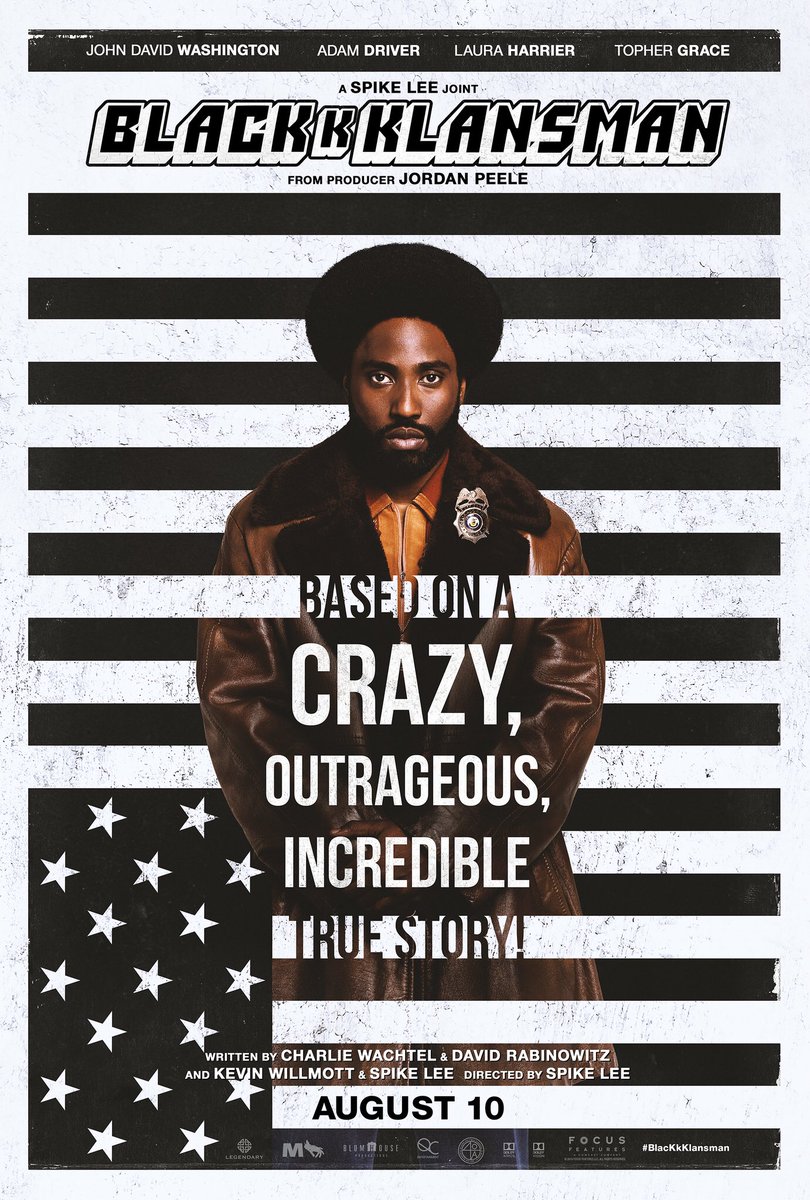 2NITEonNETFLIX's tweet photo. .@BlacKkKlansman l 2018 l Dir: #SpikeLee

It’s in theaters, but #BlackKkKlansman is an important movie to see. Spike delivers a classic film and one of his all time best. It’s also made in a time where it’s powerful message and final act speak louder than ever. 

🍿🍿🍿🍿🍿/5 https://t.co/Ypr2FVh3xN