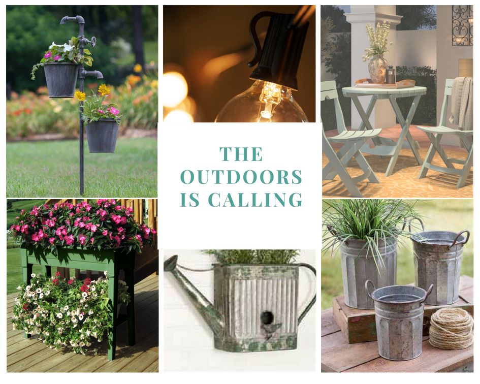 Your inne Outdoorsman is calling..#rusticdecor#decor#garden#globelights#patiochairs#wateringcan#
americandreameronline.com