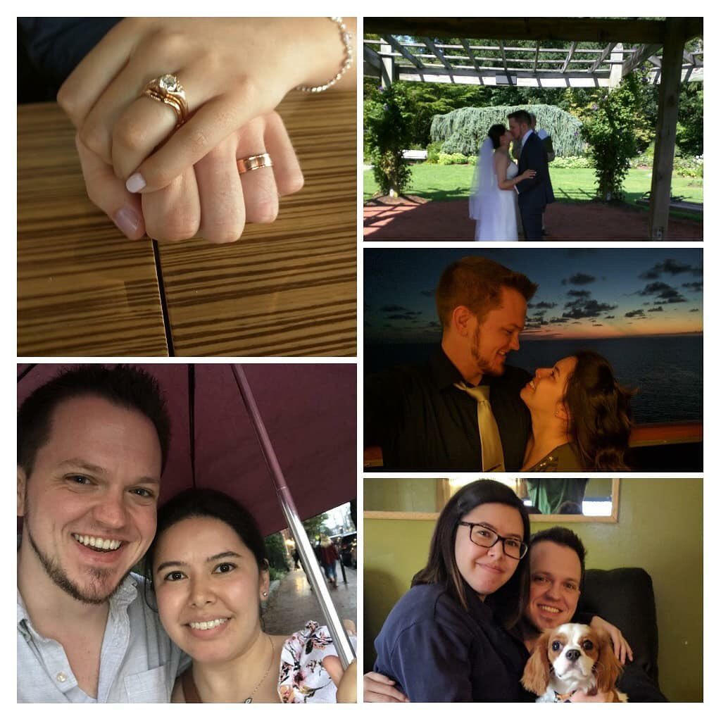 I’ve been married to the love of my life and best friend for 2 years today. We just got back from a mini vacation that we both needed. Never forget to disconnect occasionally and focus deeply on your loved ones. We had such a wonderful time! 💚