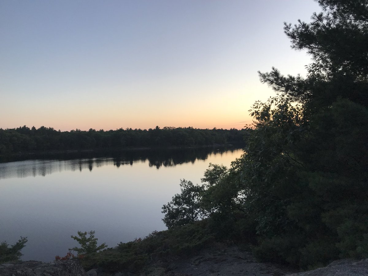 Not sure where the rapids at @McCraeLake went, but it sure was a beautiful weekend!