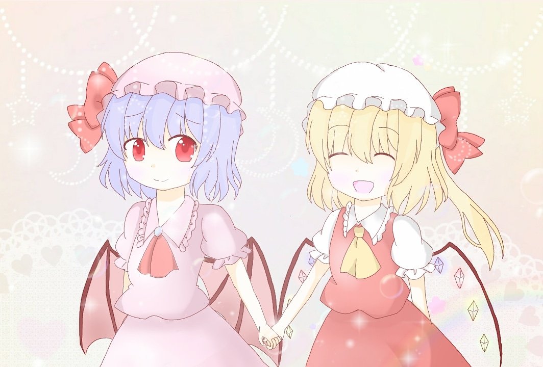 Momo 仲良し吸血鬼 フランドール スカーレット レミリア スカーレット 東方 東方が好きな人rt イラスト 絵描きさんと繋がりたい Momo 仲良し吸血鬼 フランドール スカーレット レミリア スカーレット 東方 東方が好きな人rt イラスト 絵描きさんと繋がりたい