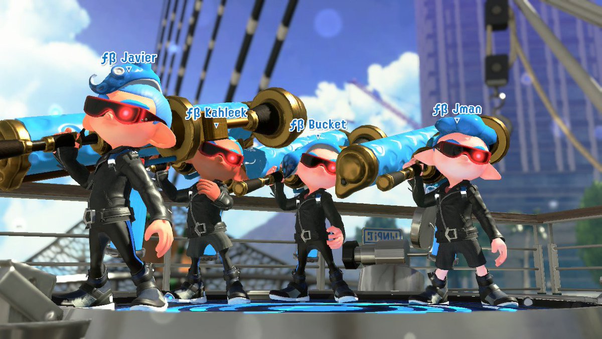 CAJman777's tweet photo. @FirebrandSplat Bois raring to go with MEMES! #Splatoon2 #NintendoSwitch https://t.co/bALEl4RhNv