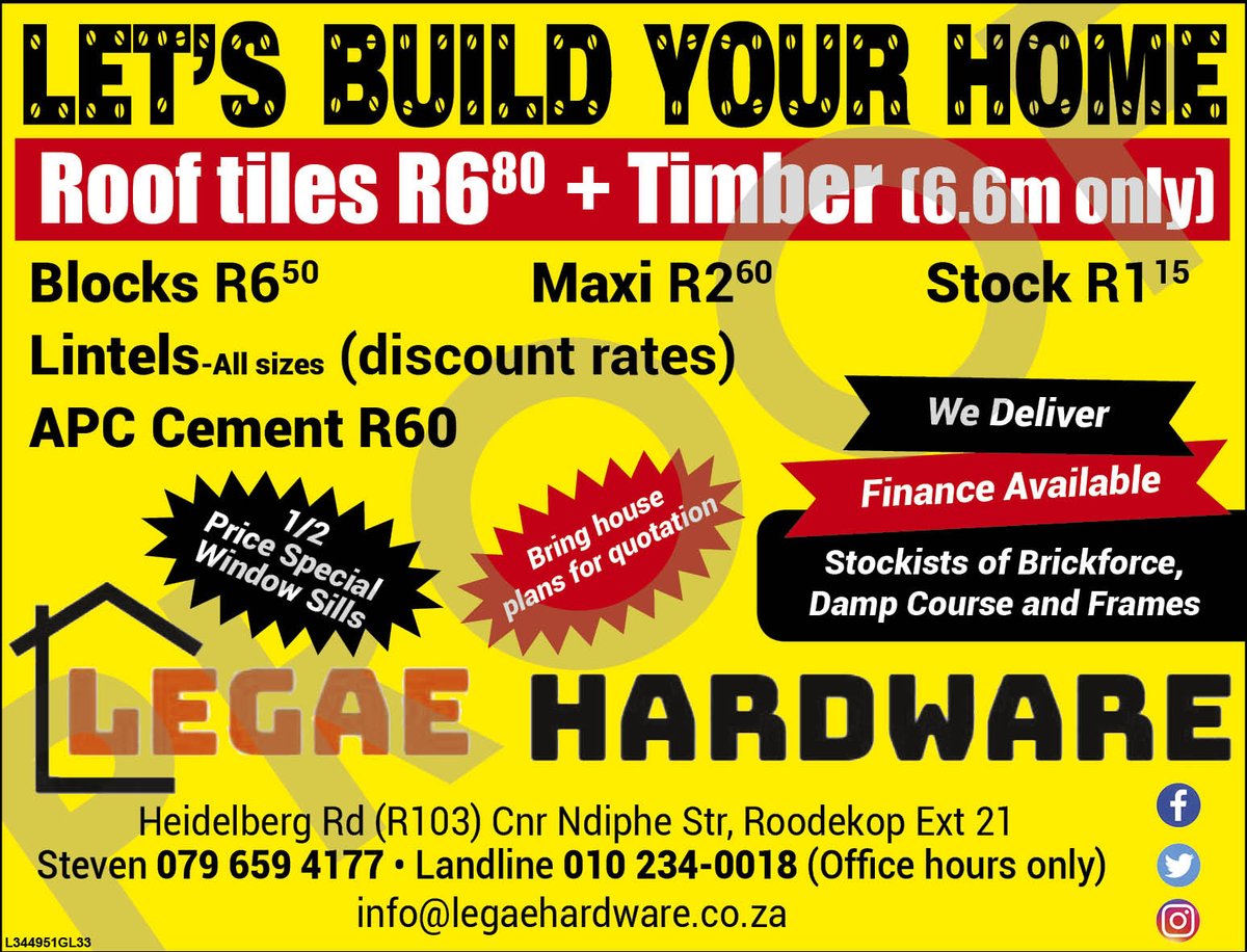 Legaehardware's tweet photo. Weekly special https://t.co/ejZoAS75Aw