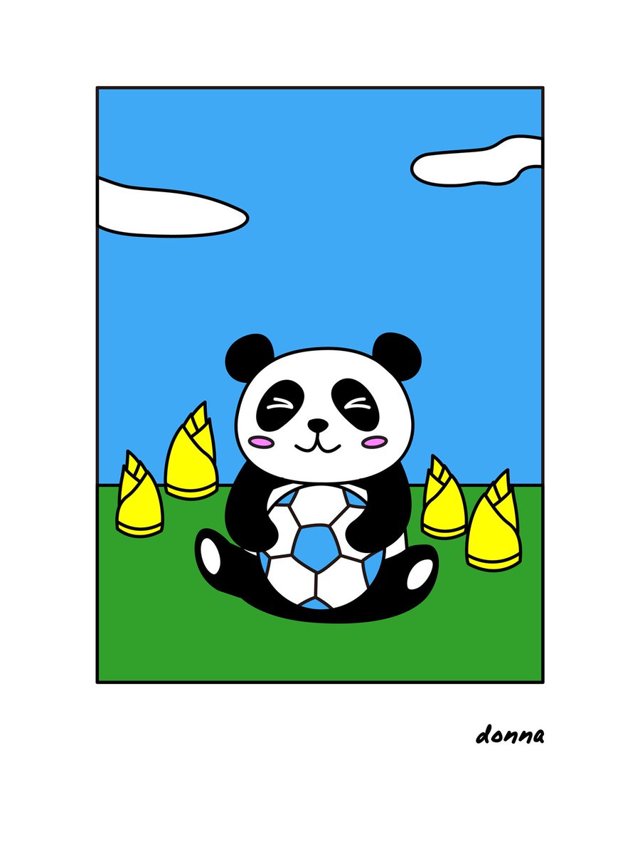 donna4130's tweet photo. panda⚽️  #drawings #illustration #illustrator #desgin #Inspiration #Artist #ArtWork #arts #draw https://t.co/g60teSltXe