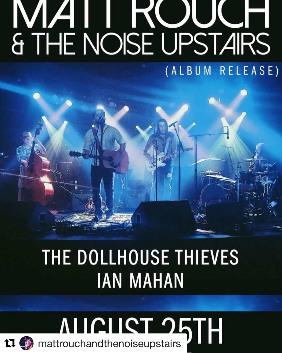 Two weeks away! Get you your tix nos y’all! mattrouch.com/shows