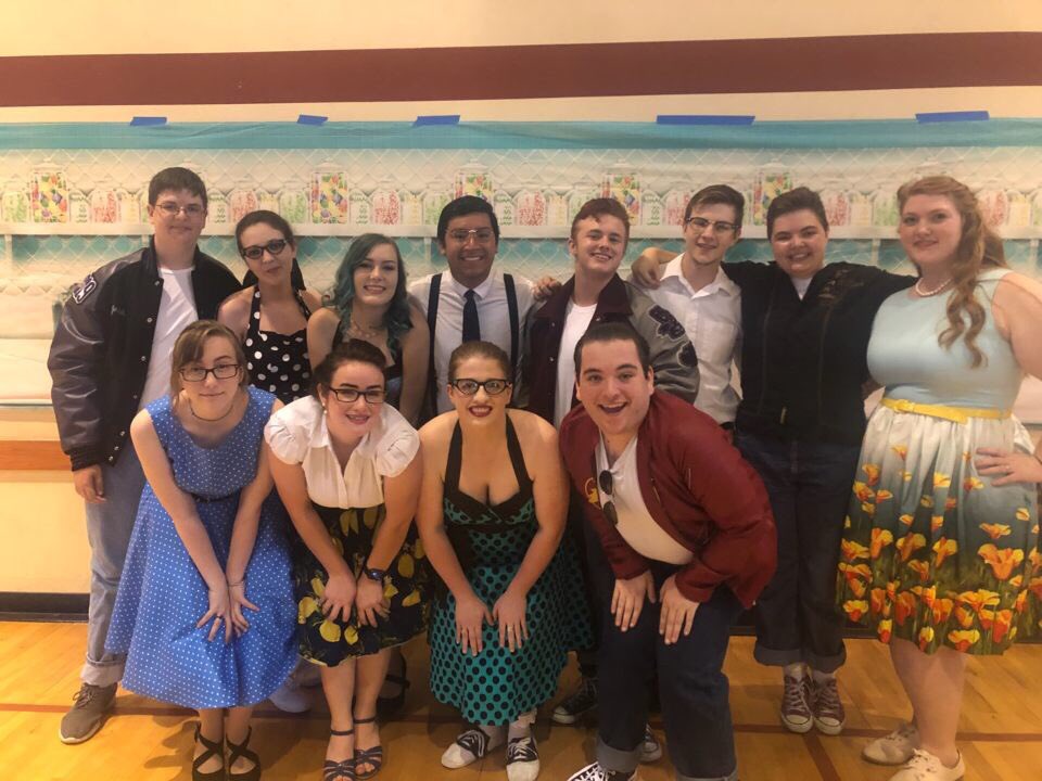 GleekNicolas1's tweet photo. Had fun at TROUPE’s 25th Anniversary Sock Hop with so many people that I’ve known since I joined TROUPE 6 years ago. P.S. My friends are pretty cool, even when they guilt trip me into doing things I’d regret missing otherwise. 💚 #AtTheHop https://t.co/Mnr8HWkoMH