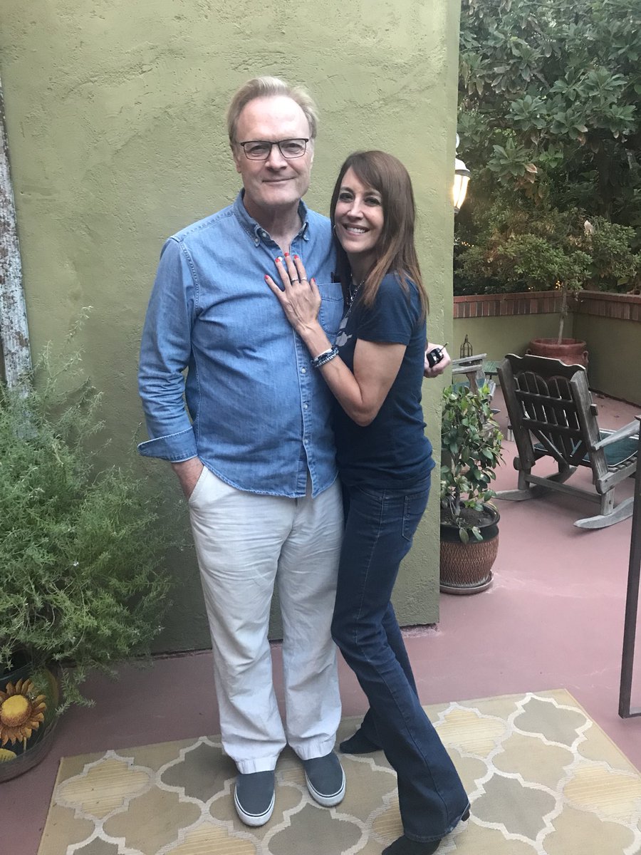 Yes, I was a little clingy w @Lawrence after the @StephMillerShow happy hou...