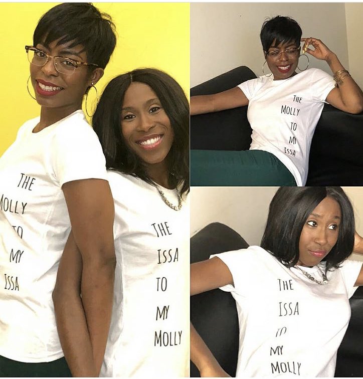 HiImCARLLISTUS's tweet photo. Today is the day #HBOinsecure #insecureweek 
Are you #TeamMolly or #TeamIssa ???
More importantly, who acts like Molly in your circle?Tag the Issa of your friend group! 
Who’s hosting a watch party?!?!
$27 each or, or, or, hear me out...2 for $35!  Follow @ChocolateCityTS https://t.co/kFJ4V6rcxB