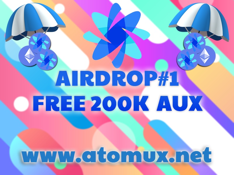 danial659689's tweet photo. AtomUX Airdrop#1 Start
Free 200K AUX and Refferals 50K AUX
https://t.co/9xTTFCLUge
 @atomuxnet #atomux #airdrop #bounty #Token #free #freetoken #Crypto #ETH #AUX $AUX #AtomuxToken
#Selfdrop #freeairdrop https://t.co/jouKi7Sk5U