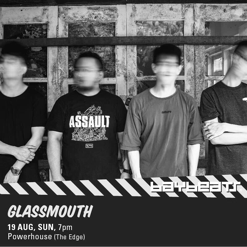 GLASSMOUTHBAND's tweet photo. Four more days to baybeats! Do catch us on the 19th of August at the powerhouse stage! https://t.co/JXcen6RijF