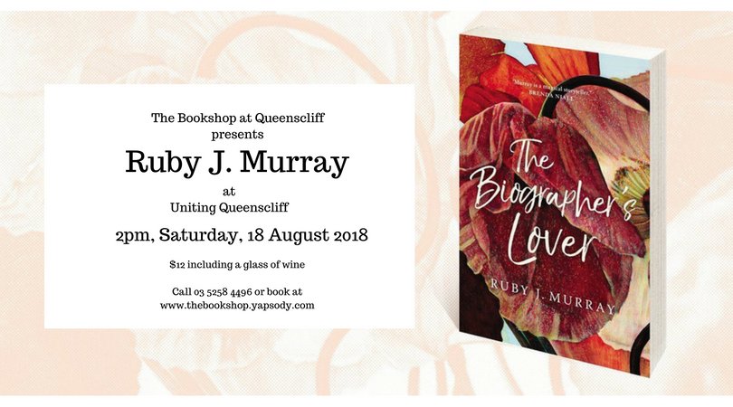 On Saturday we're talking to @RubyJMurray about her brilliant new book. Why don't you #visitqueenscliff and join us? Book here: goo.gl/3gknbr