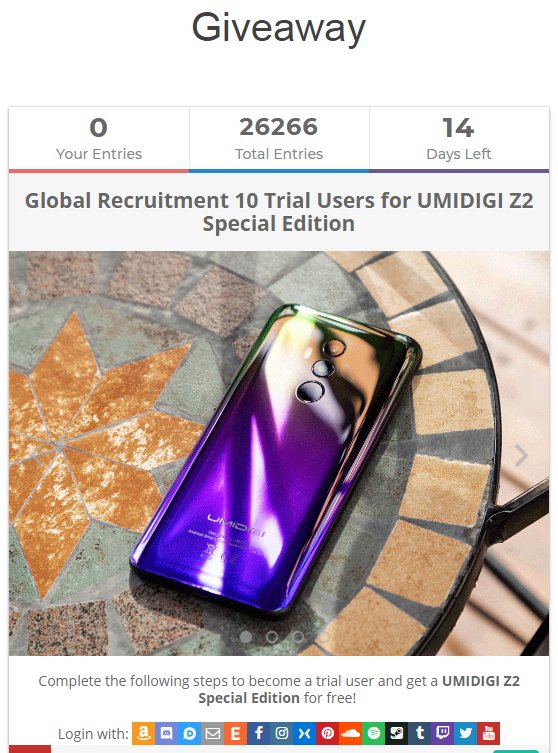 umidigi's tweet image. Umidigi Smartphone Giveaway Coming Again! Cheers! 10 Trial Users for UMIDIGI Z2 Special Edition😍😎Donnot Hesitate It, Join Now👉bit.ly/2OugMF6
