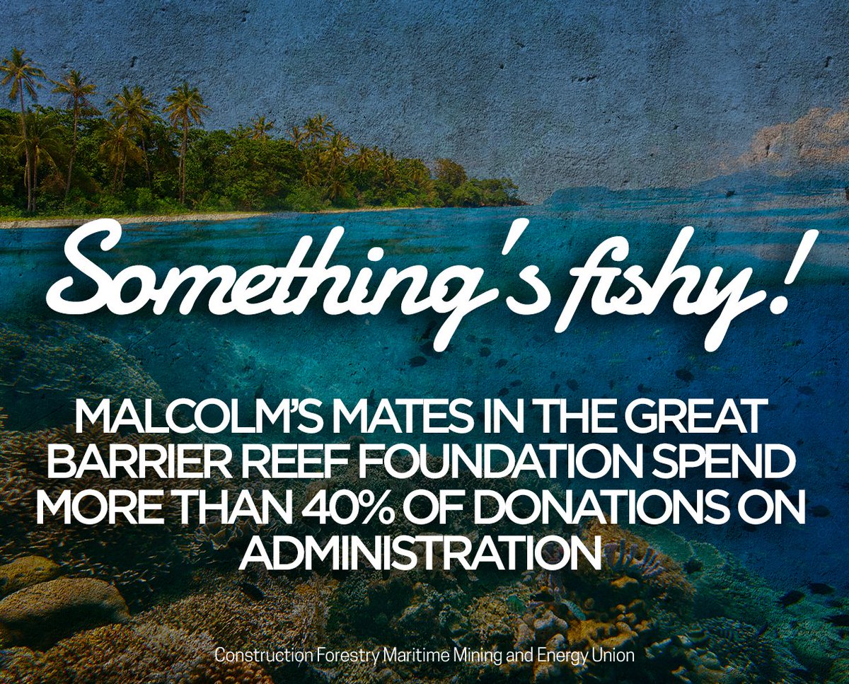 WhatsThePointMT's tweet image. When will we get answers on #Reefgate? This scandal will not go away #auspol #QT